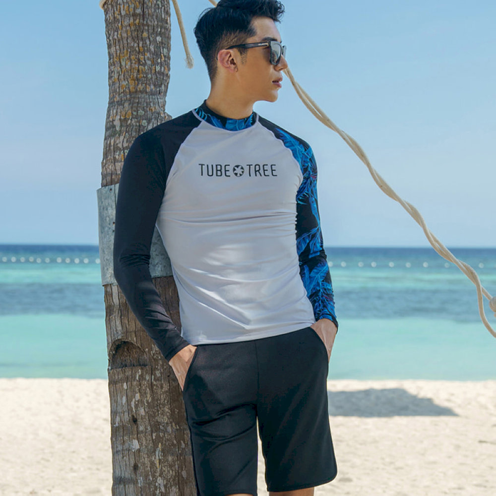 Áo bơi rash guard cho nam